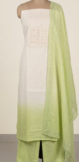 Unstitched Malai Chanderi Salwar Set - MUS104