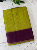 Semi silk saree with zari weaving  MSG6161