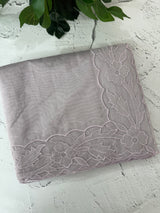 Mul chanderi saree with applique borders MSH111