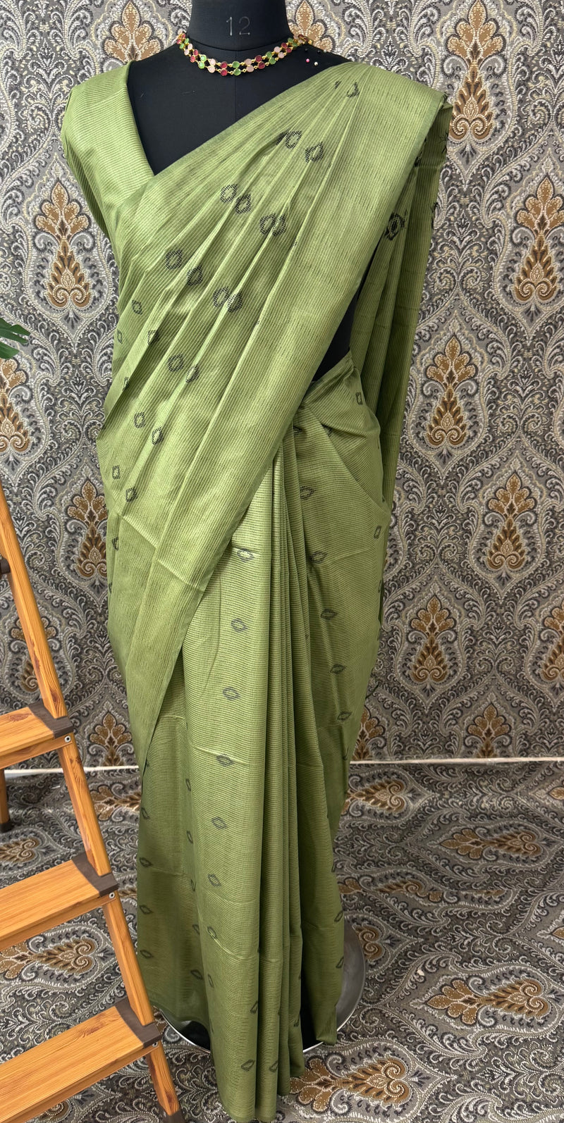 Semi tussar saree MS871