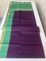 Semi silk saree with zari weaving  MSG6161