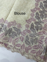 Phulkari NetKota embroidery saree - MSH987