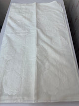 Soft Kota Chanderi saree with applique work MSH223 - White