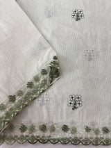 Kota cotton embriodery saree MS5645