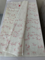 Supernet embriodery saree MS1490 (4)