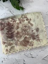 Handworked Glass organza saree with digital prints- MOS987