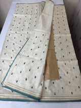 Blended soft tussar saree with thread work MTS9965