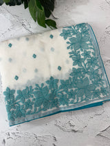 NetKota saree with embroidery - MS14649