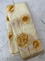 Premium Organza saree with thread work - MMG123