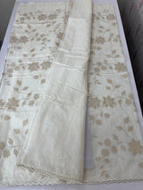 Kota saree with tissue applique work - MSH227