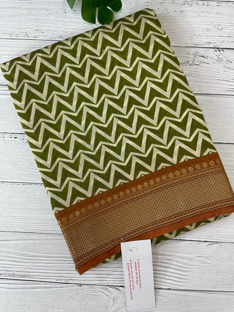 Soft chanderi saree  MS9871