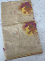 Jamdani silk Cotton Saree with thread work MSJ790