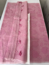 NetKota Applique work saree  MSH198 - Pink