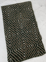 Bandhani georgette saree with mirror work MMB379