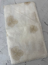 Viscose organza saree with thread work - MSH925