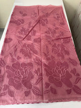 Semi organza saree with appliqué work - MSH906