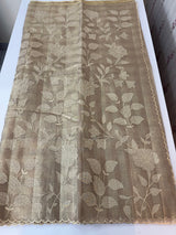 Copper finish Kota Tissue Silk applique work saree MSH147