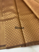 Pastel brocade semi silk sarees MS67443