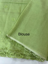 Soft Silky kota saree with cutwork borders  MSH132 (1) PistaGreen