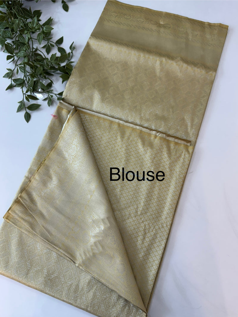 Pastel soft silk Saree - MKP920 PastelMustard