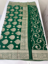 Semi Banarasi Georgette saree MKGS721