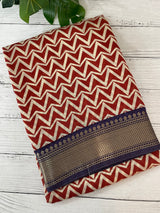 Soft chanderi saree  MS9871