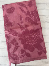 Semi organza saree with appliqué work - MSH906