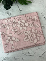 Silky kota applique work saree MSK15039