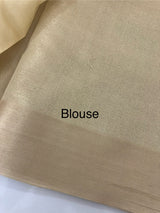 Tissue silk saree with embroidery MSH240