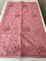 Silky kota embroidery saree MSK4356