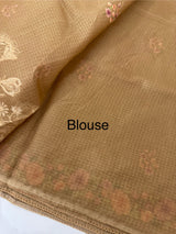 Silky kota embroidery saree MSK4333