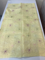 Mul chanderi saree with embroidery - MS1427
