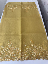 Soft kota silk saree with embriodery  MS12859