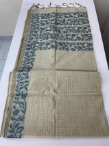 Jamdani silk Cotton Saree with blouse MS12552