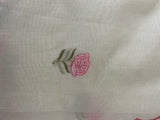 Mul chanderi embriodery saree with scalloped borders MSH176