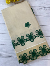 Kerala tissue saree- Gold