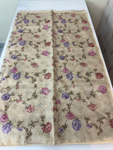 Kota silk saree with digital prints and embroidery MSH155- Beige