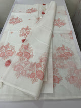 Net Kota applique work saree MSH178