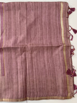 Multi color Semi soft silk saree with borders MSS590