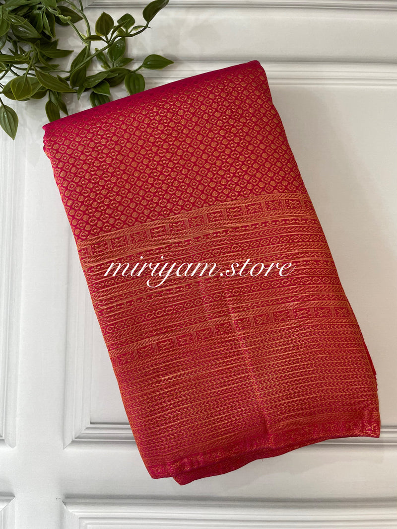 Miriyam Mangalya Pattu Saree MMP657 RaniPink