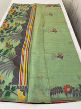 Jamdani silk Cotton Saree with thread work  MSJ787