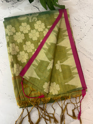 Dual tone Tissue silk saree MTS644 (11)