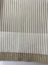 Semi chanderi saree with zari lines - MOS164