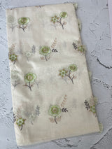 Mul chanderi embriodery saree MSH289