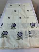 Soft kota checks saree with embroidery - STWICM