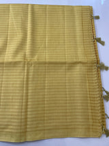 Semi silk saree with check weaving MSS8923