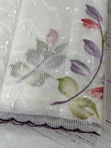 NetkKota saree with handpainting and embroidery MS7833