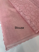 NetKota thread work saree MSH106 - Pink