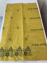 Soft silk cotton saree with embriodery MS8678
