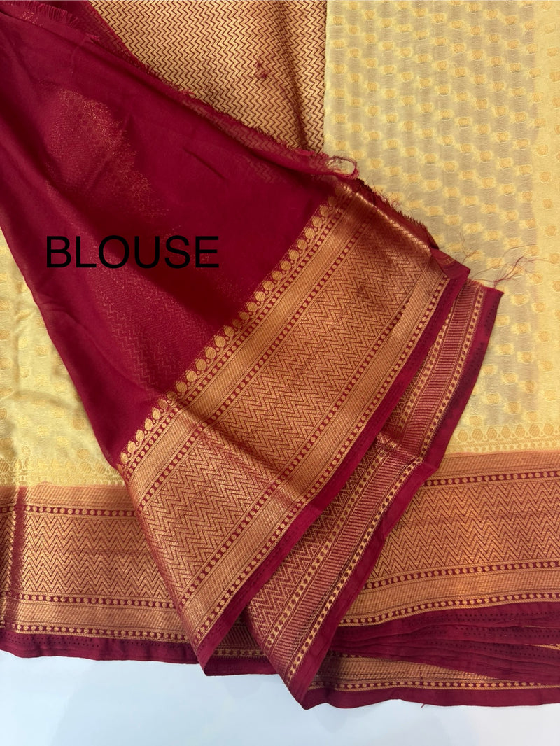 Soft chiffon Georgette saree - MS13321